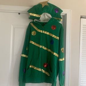 Ugly Sweater Christmas Tree Sweatshirt